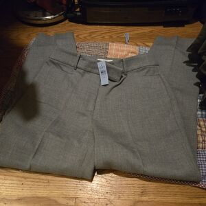 LOFT Charcoal Classic Trousers
